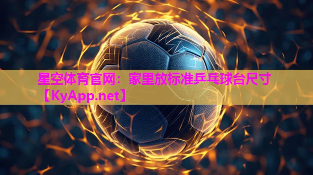 家里放标准乒乓球台尺寸